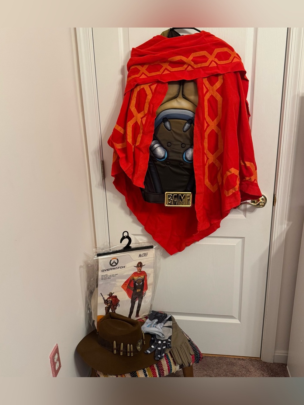 Spirit Halloween Overwatch Mccree Costume Adult Men’s Size Large